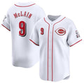 Cincinnati Reds #9 Matt McLain White Jereymy Home Limited Stitched Jersey