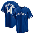Kansas City Royals #14 Jac Caglianone Royal Jereymy Alternate Replica Jersey