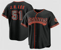 San Francisco Giants #51 Jung Hoo Lee Black Jereymy 2026 Alternate Stadium Stitched Jersey