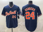 Detroit Tigers #24 Miguel Cabrera Navy Jereymy 2026 Alternate Vapor Premier Limited Stitched Jersey