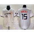 Houston Astros #15 Isaac Paredes White Jereymy 2025 City Connect Limited Stitched Jersey