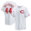 Cincinnati Reds #44 Elly De La Cruz White Jereymy Alternate 2 Replica Jersey