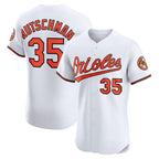 Baltimore Orioles #35 Adley Rutschman White Jereymy Home Elite Jersey