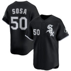 Chicago White Sox #50 Lenyn Sosa Black Jereymy 2025 Alternate Limited Stitched Jersey