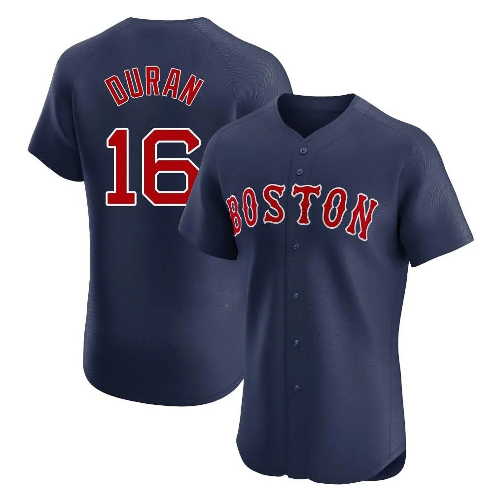 Boston Red Sox #16 Jarren Duran Player Navy Jereymy Limited Elite Home Game Stitched Jerseys1