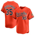 Baltimore Orioles #35 Adley Rutschman Orange Jereymy 2nd Alternate Limited Player Jersey