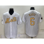 New York Mets #6 Starling Marte White Jereymy 2022 All Star Stitched Cool Base Jersey