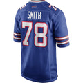 B.Bills #78 Bruce Smith Royal Jereymy Game Retired Player Jersey