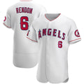 Los Angeles Angels #6 Anthony Rendon White Jereymy Authentic Player Jersey