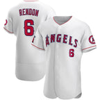 Los Angeles Angels #6 Anthony Rendon White Jereymy Authentic Player Jersey