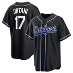 Los Angeles Dodgers #17 Shohei Ohtani 2026 Black Jereymy Out Stitched Jersey
