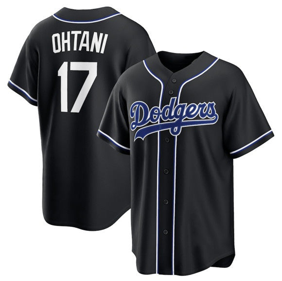 Los Angeles Dodgers #17 Shohei Ohtani 2026 Black Jereymy Out Stitched Jersey