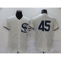 Chicago White Sox #45 Michael Jordan 2021 Cream Navy Jereymy Field of Dreams Flex Base Stitched Jersey
