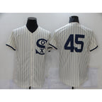 Chicago White Sox #45 Michael Jordan 2021 Cream Navy Jereymy Field of Dreams Flex Base Stitched Jersey