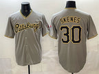 Pittsburgh Pirates #30 Paul Skenes Gray Jereymy Limited Stitched Jersey