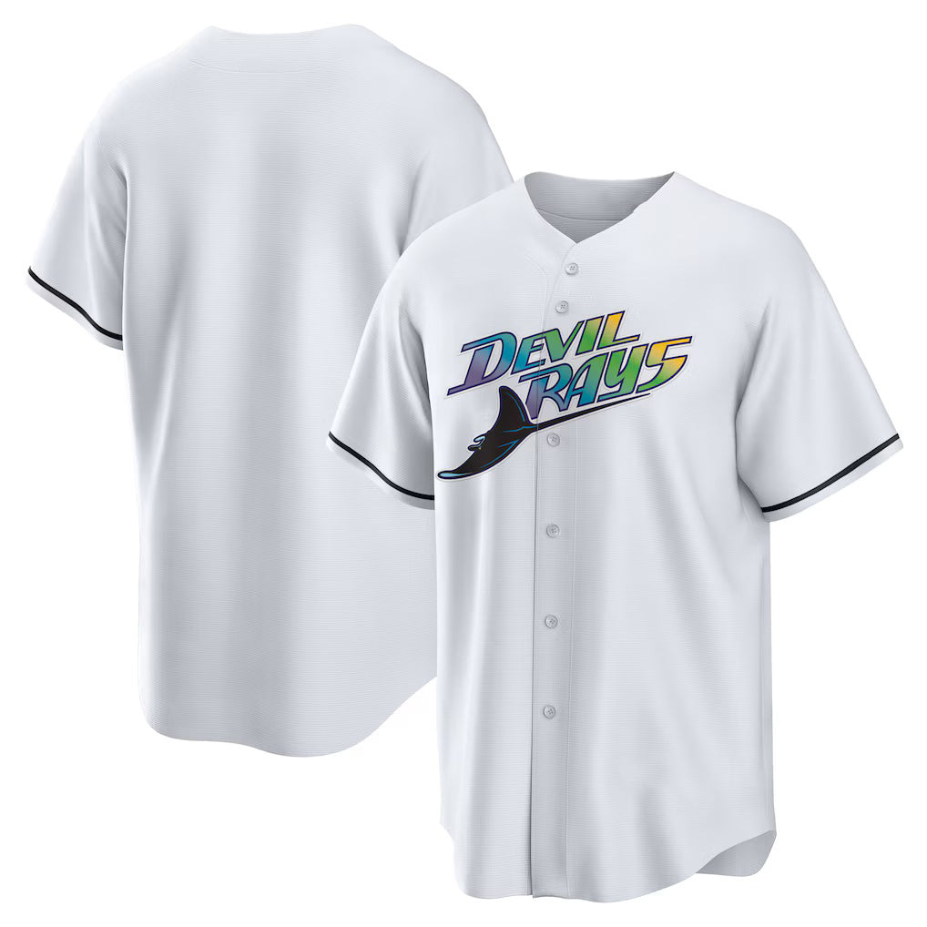 Tampa Bay Rays White Jereymy Home Replica Team Jersey