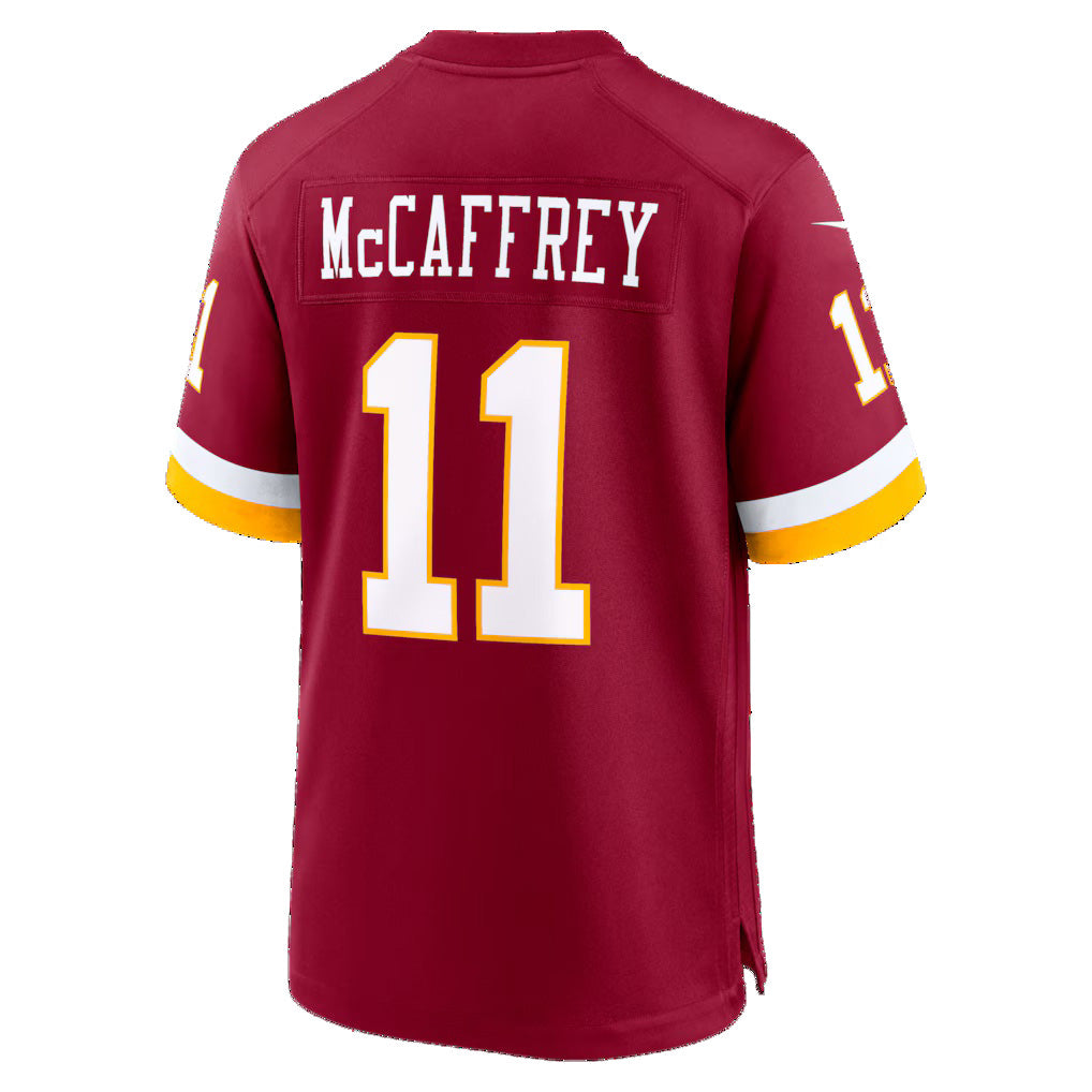 W.Commanders #11 Luke McCaffrey Burgundy Jereymy Game Jersey