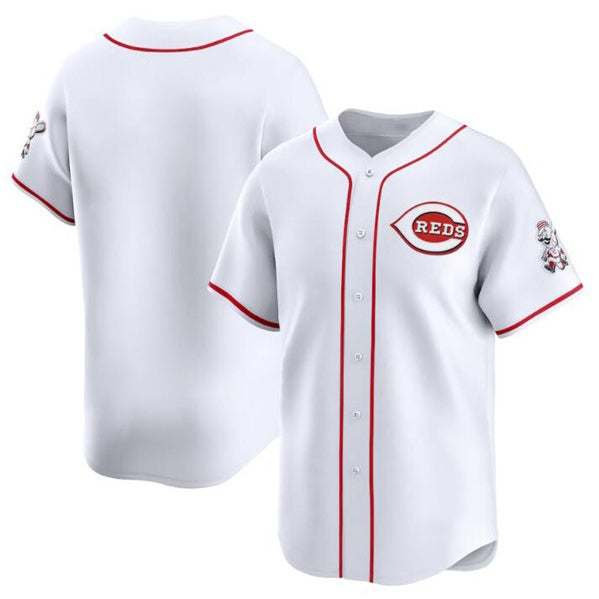Cincinnati Reds Blank White Jereymy Home Limited Stitched Jersey