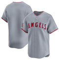 Los Angeles Angels Blank Gray Jereymy Away Limited Stitched Jersey