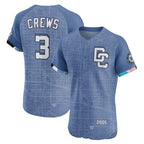 Washington Nationals #3 Dylan Crews Blue Jereymy 2025 City Connect Elite Player Jersey