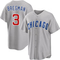 Chicago Cubs #3 Alex Bregman Gray Jereymy 2026 Cool Base Limited Stitched Jersey
