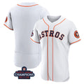 Houston Astros Blank White Jereymy 2022 World Series Champions Flex Base Stitched Jersey