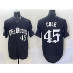 New York Yankees #45 Gerrit Cole Black Jereymy 'Gothic Legacy Edition' Vapor Premier Limited Stitched Jersey