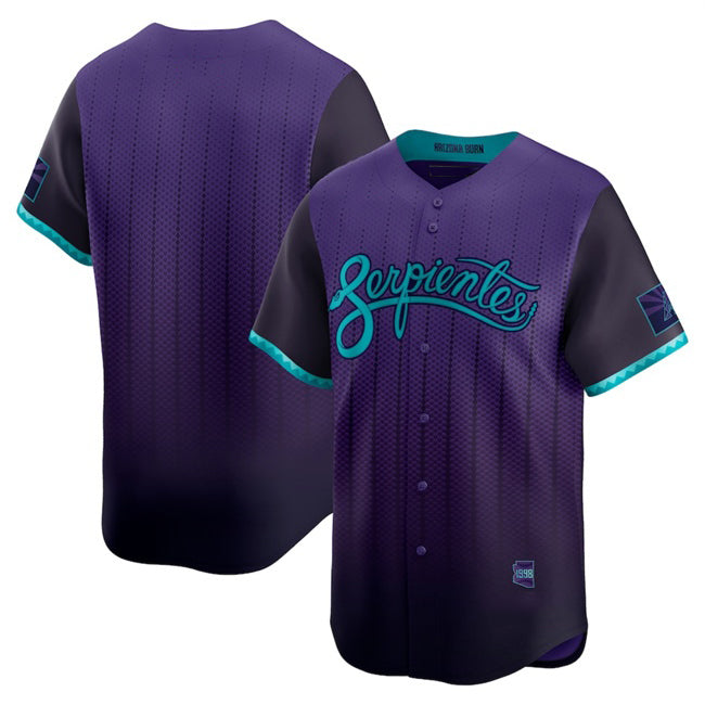 Arizona Diamondbacks Blank Purple Jereymy 2025 City Connect Limited Stitched Jersey