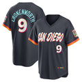 San Diego Padres #9 Jake Cronenworth Obsidian Jereymy 2026 City Connect Stadium Jersey