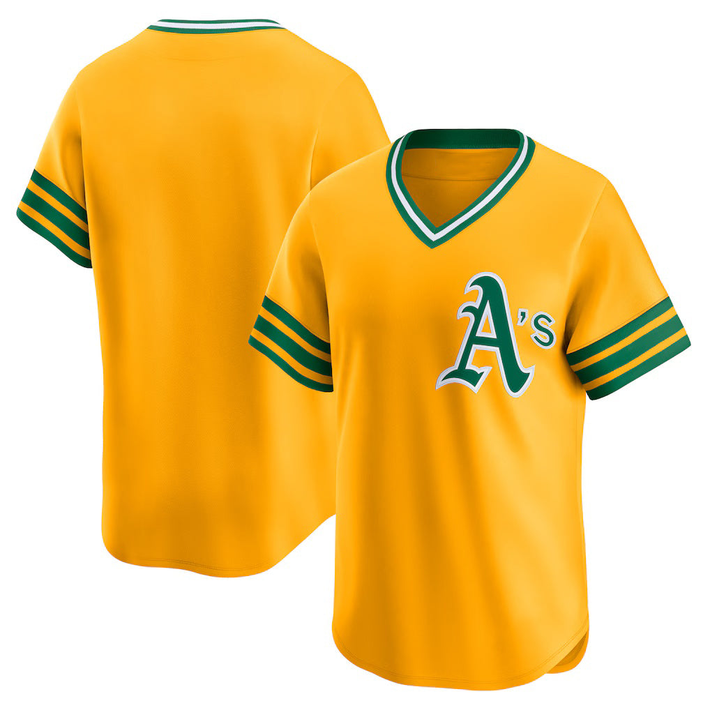 Oakland Athletics Gold Jereymy Cooperstown Collection Limited Jersey