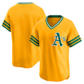 Oakland Athletics Gold Jereymy Cooperstown Collection Limited Jersey