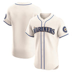 Seattle Mariners Cream Jereymy Alternate Elite Jersey