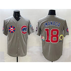 Chicago Cubs #18 Sh¨­ta Imanaga Gray Jereymy 2025 Tokyo Series Limited Stitched Jersey