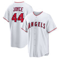 Los Angeles Angels #44 Ben Joyce White Jereymy Home Replica Jersey
