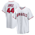 Los Angeles Angels #44 Ben Joyce White Jereymy Home Replica Jersey