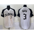 New York Yankees #3 Babe Ruth White Black Jereymy 'Gothic Legacy Edition' Vapor Premier Limited Stitched Jersey