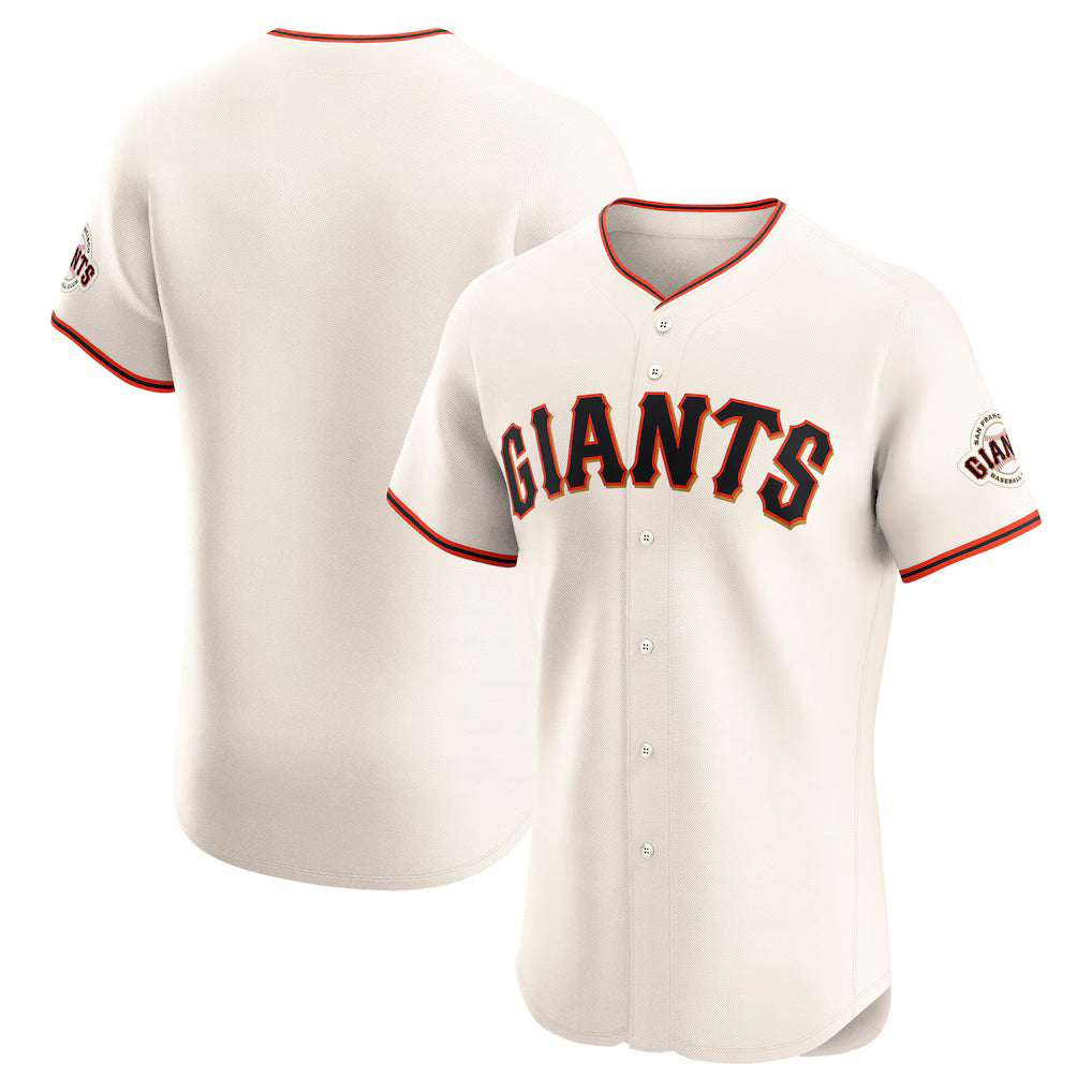 San Francisco Giants Cream Jereymy Home Elite Jersey