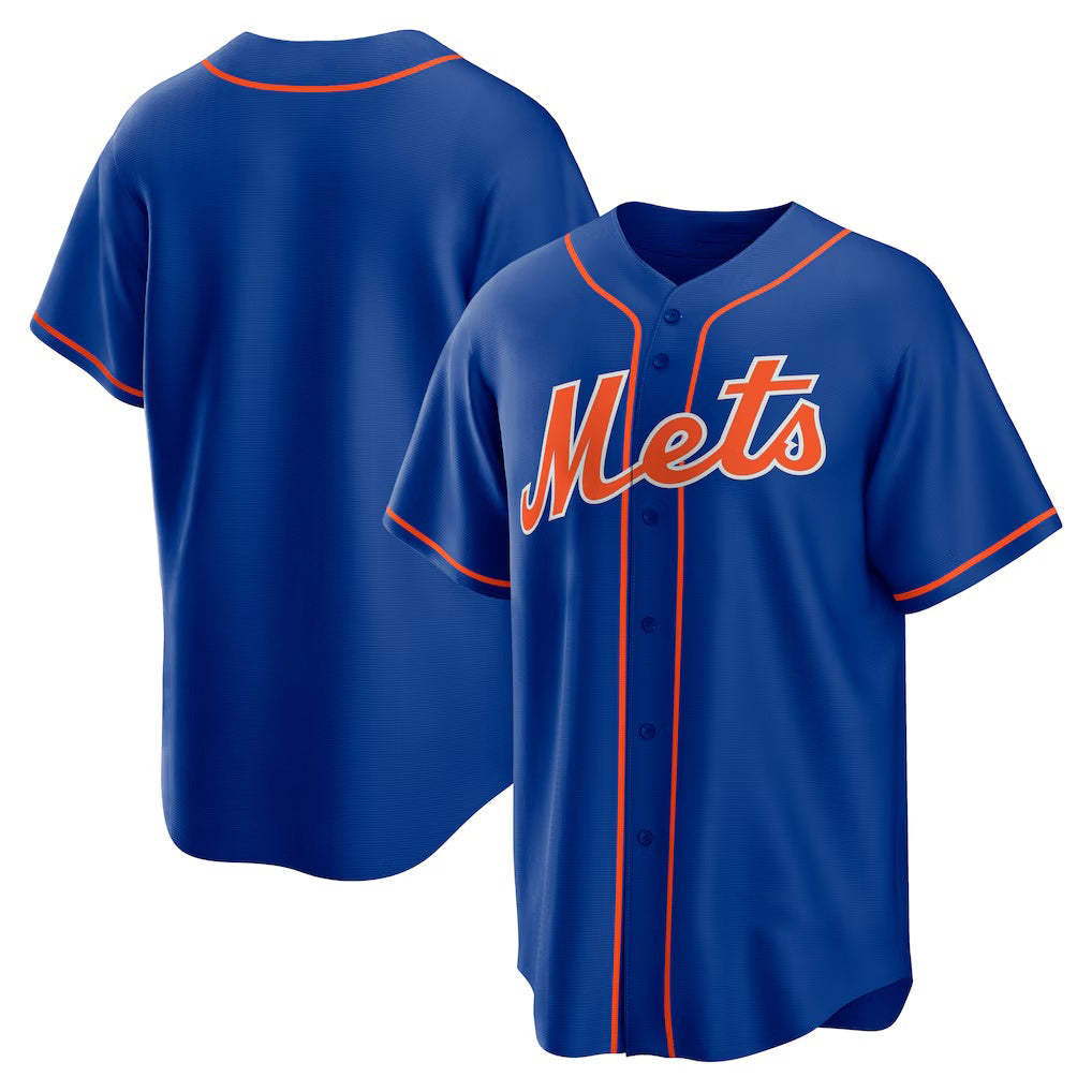 New York Mets Royal Jereymy Alternate Replica Team Jersey