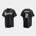 Texas Rangers #2 Marcus Semien Black Jereymy Cool Base Stitched Jersey