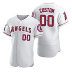 Custom Los Angeles Angels White Jereymy 2020 Stitched Flex Base Jersey