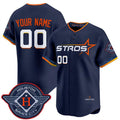 Custom Houston Astros Active Player Navy Jereymy 2025 City Connect Limited Stitched Jersey