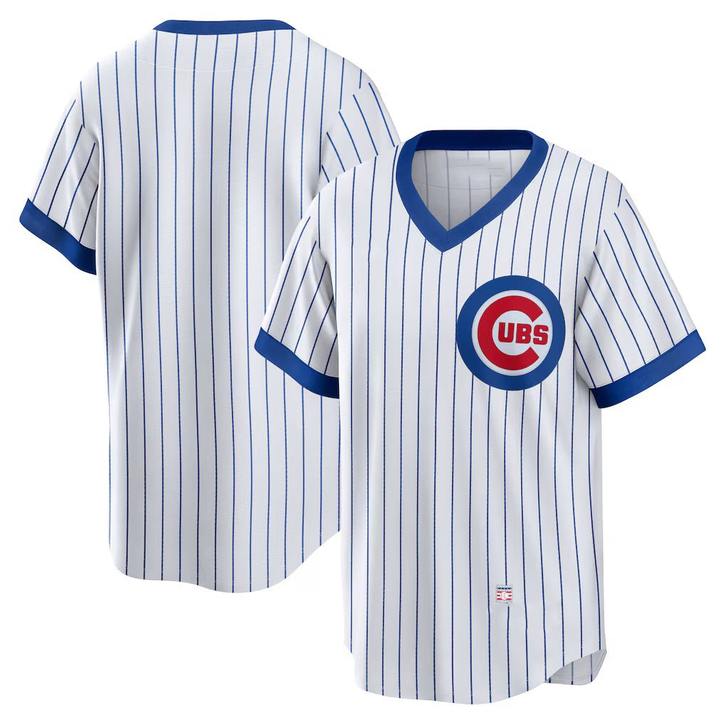 Chicago Cubs White Jereymy Home Cooperstown Collection Team Jersey
