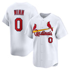 St. Louis Cardinals #0 Masyn Winn White Jereymy Home Limited Jersey