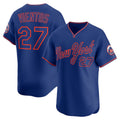 New York Mets #27 Mark Vientos Royal Jereymy Alternate Limited Player Jersey