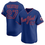 New York Mets #27 Mark Vientos Royal Jereymy Alternate Limited Player Jersey