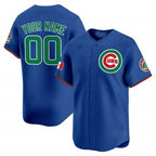 Custom Chicago Cubs Mexico Vapor Premier Limited Jersey V3 ¨C Royal Jereymy