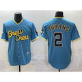 Milwaukee Brewers #2 Brice Turang Powder Blue Jereymy City Connect Cool Base Stitched Jersey
