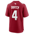 A.Cardinals #4 Greg Dortch Cardinal Jereymy Team Game Jersey