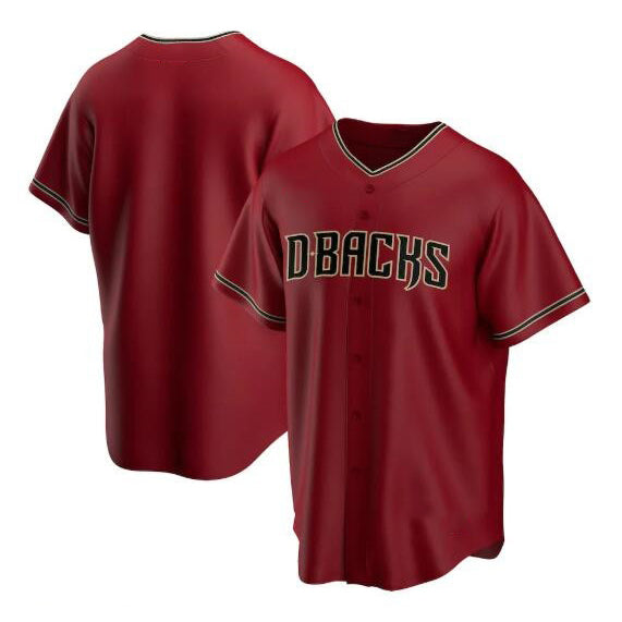 Arizona Diamondbacks Blank Red Jereymy Cool Base Stitched Jersey