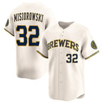 Milwaukee Brewers #32 Jacob Misiorowski Cream Jereymy 2025 Limited Stitched Jersey